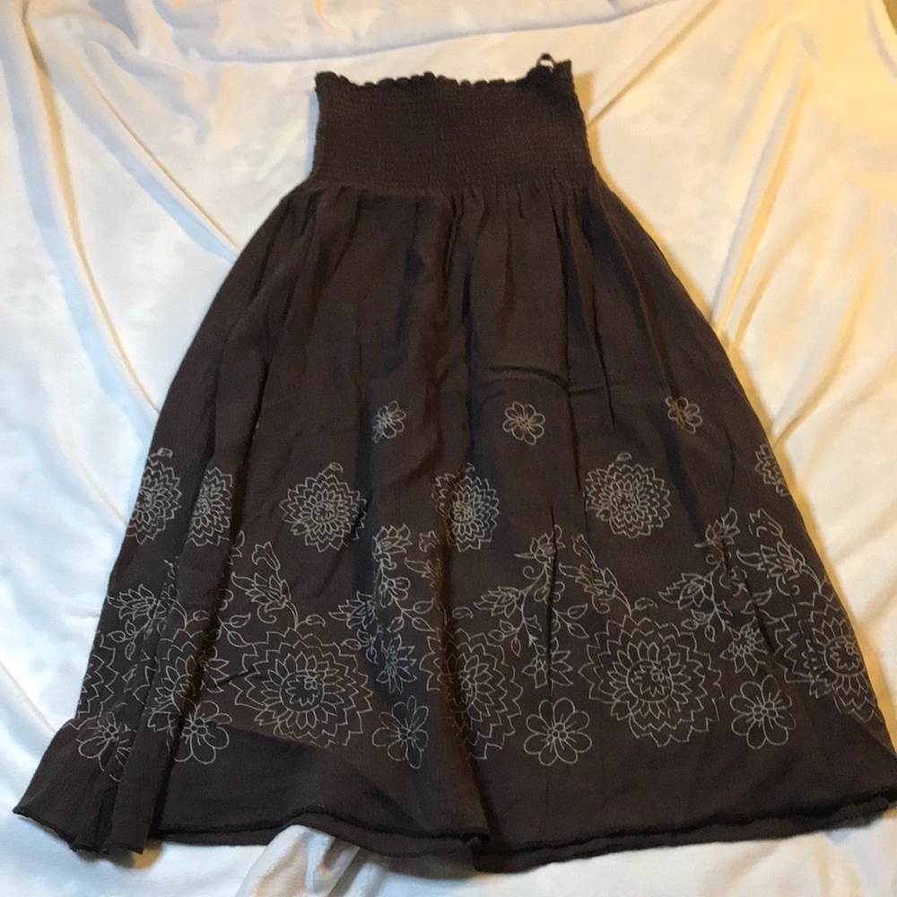 Cover up / strapless dress